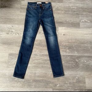 MADEWELL 10” High Rise Skinny Jeans Size 24. Brand New with Tags!